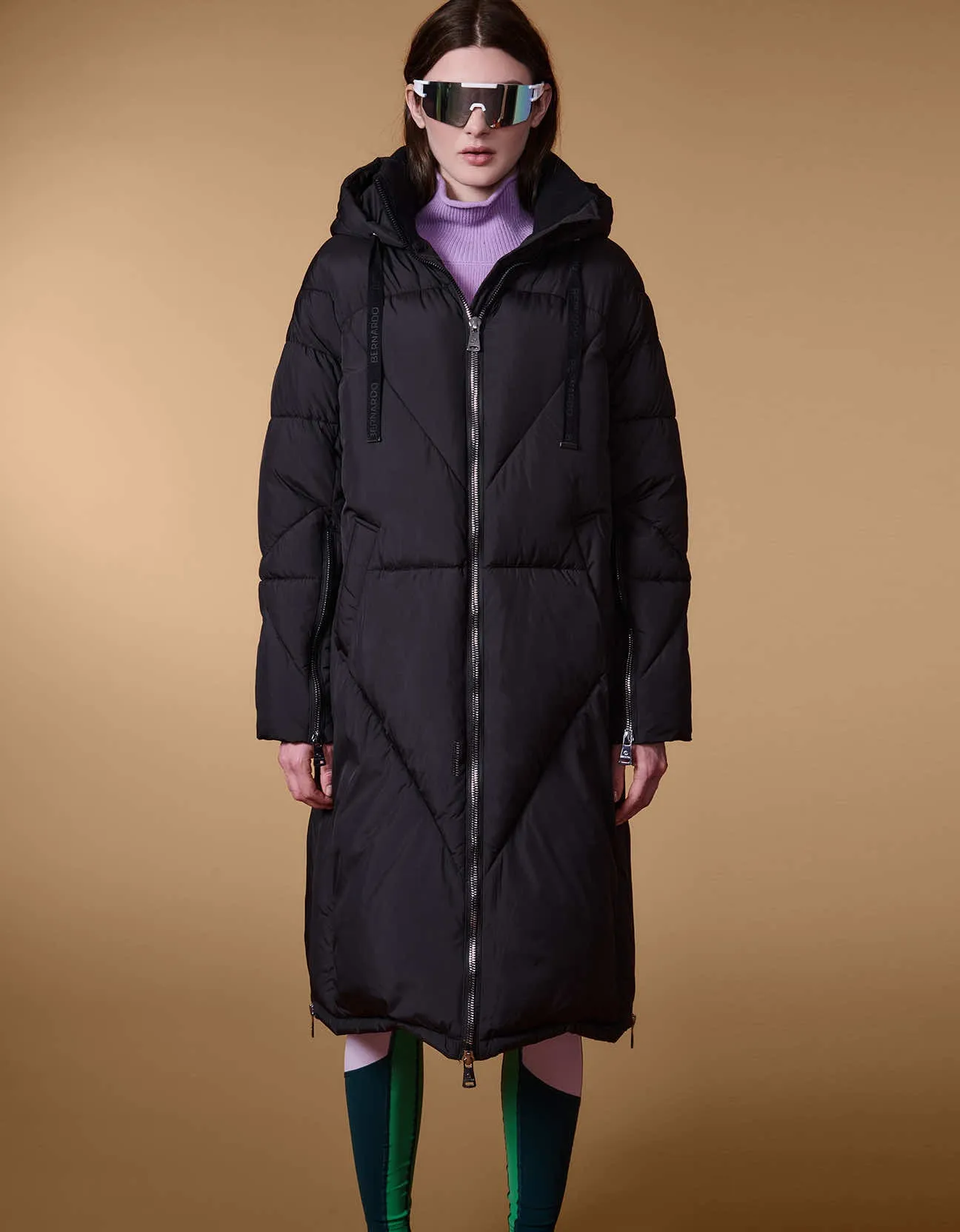 Long Winter Puffer Coat