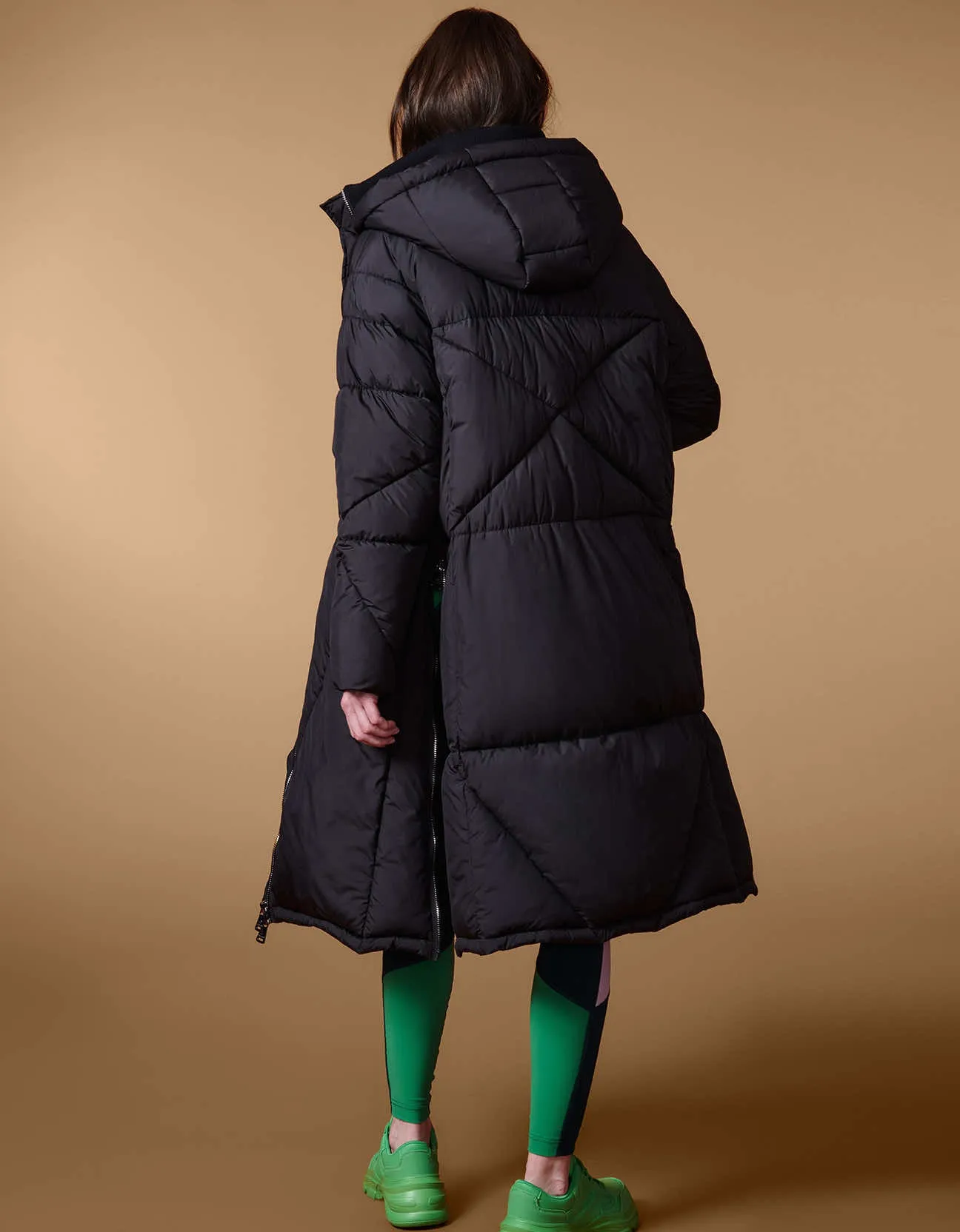 Long Winter Puffer Coat