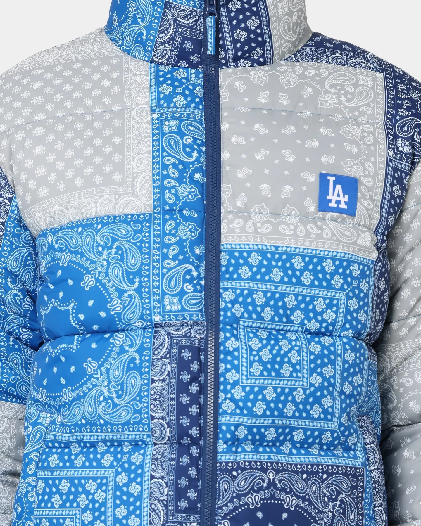 Majestic Athletic Los Angeles Dodgers Bandana Paisley Jacket Contrast Aop Paisley