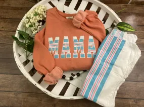 Mama sweatshirt from Baby clothes - Onsies /Mommy / Daddy/ Grandma - Fabric Keepsake Sweatshirts - Applique from baby clothes Nana, Mimi