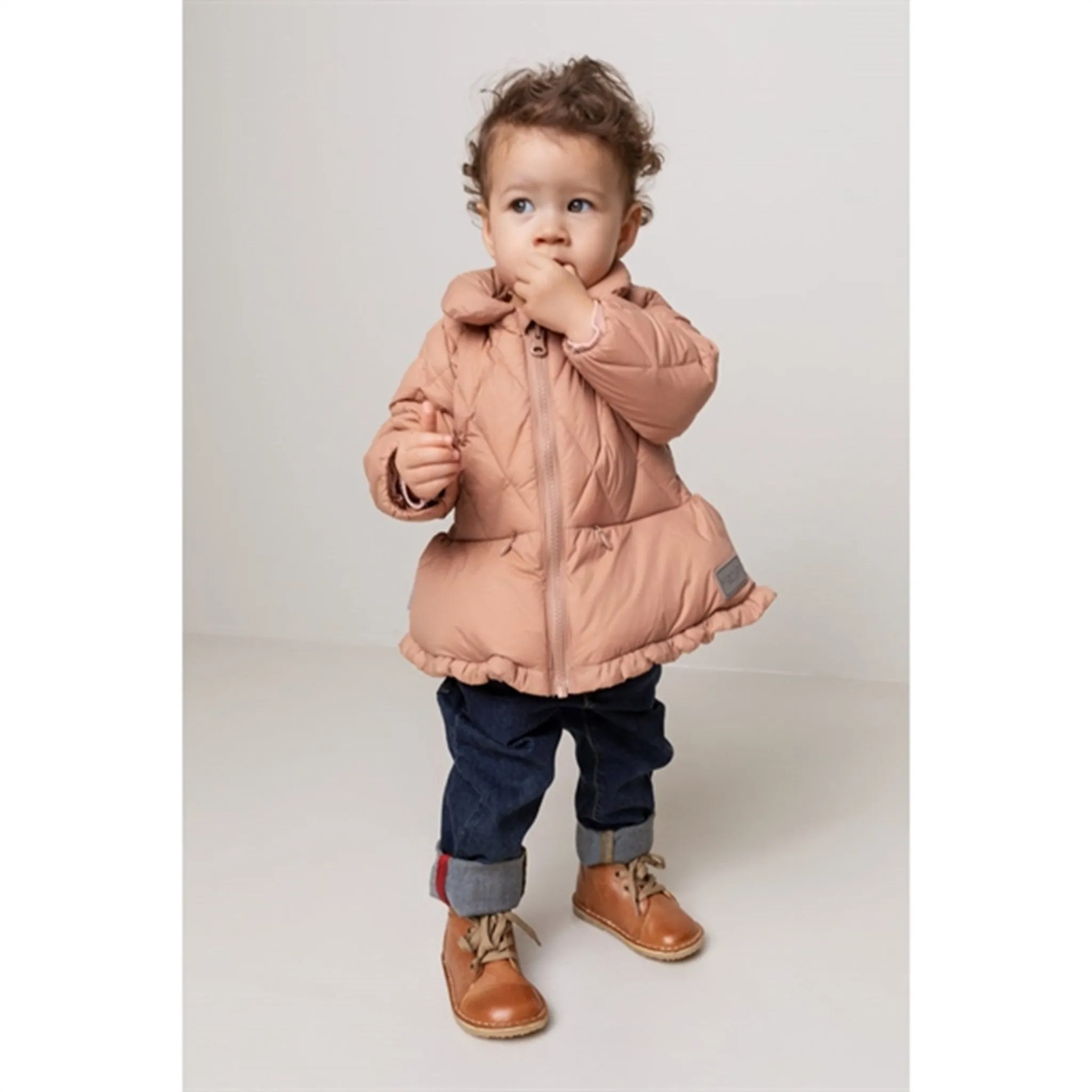 MarMar Olia Light Puffer Down Jacket Rose Brown