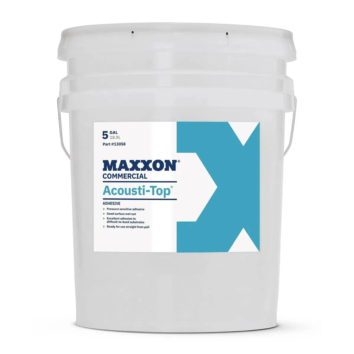 Maxxon Acousti-Top Adhesive 5 Gal Bucket