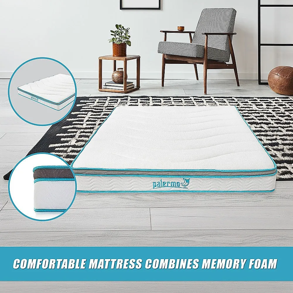 Medium Firm Queen Memory Foam Hybrid Mattress 20cm, Palermo