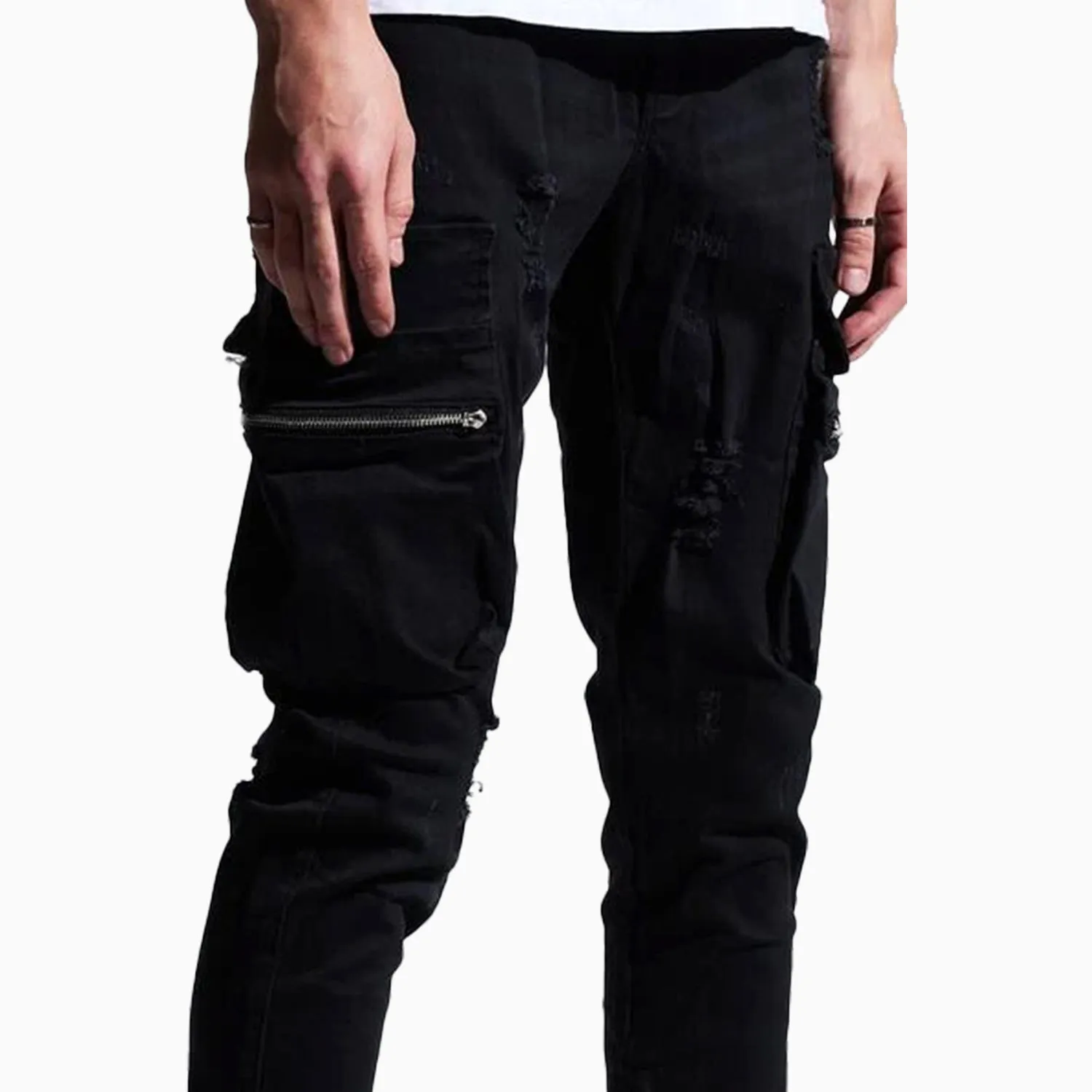 Men's Nolan Cargo Denim Pant