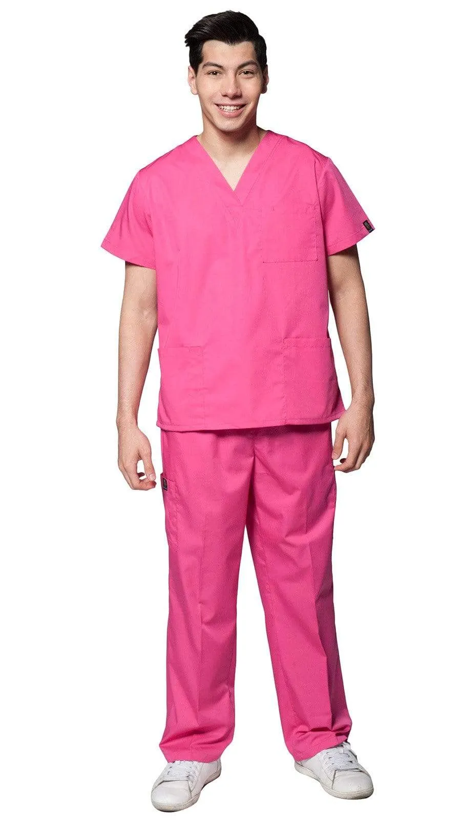 Men's Slim Fit 8 Pocket Uniform Scrubs - Style 103