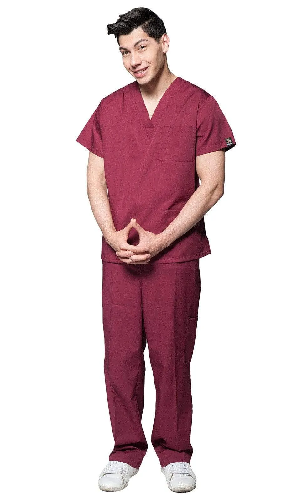 Men's Slim Fit 8 Pocket Uniform Scrubs - Style 103