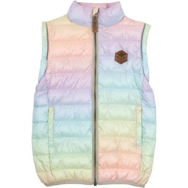 Mikk-Line Nylon Puffer 2 in 1 Jacket Colorful