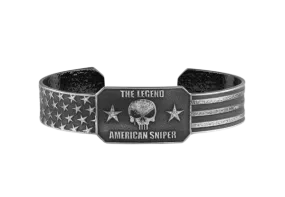 Montana Silversmiths The Legend Chris Kyle Cuff Bracelet