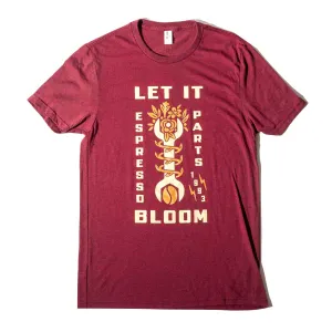 M's Let It Bloom T-Shirt - Vino Red