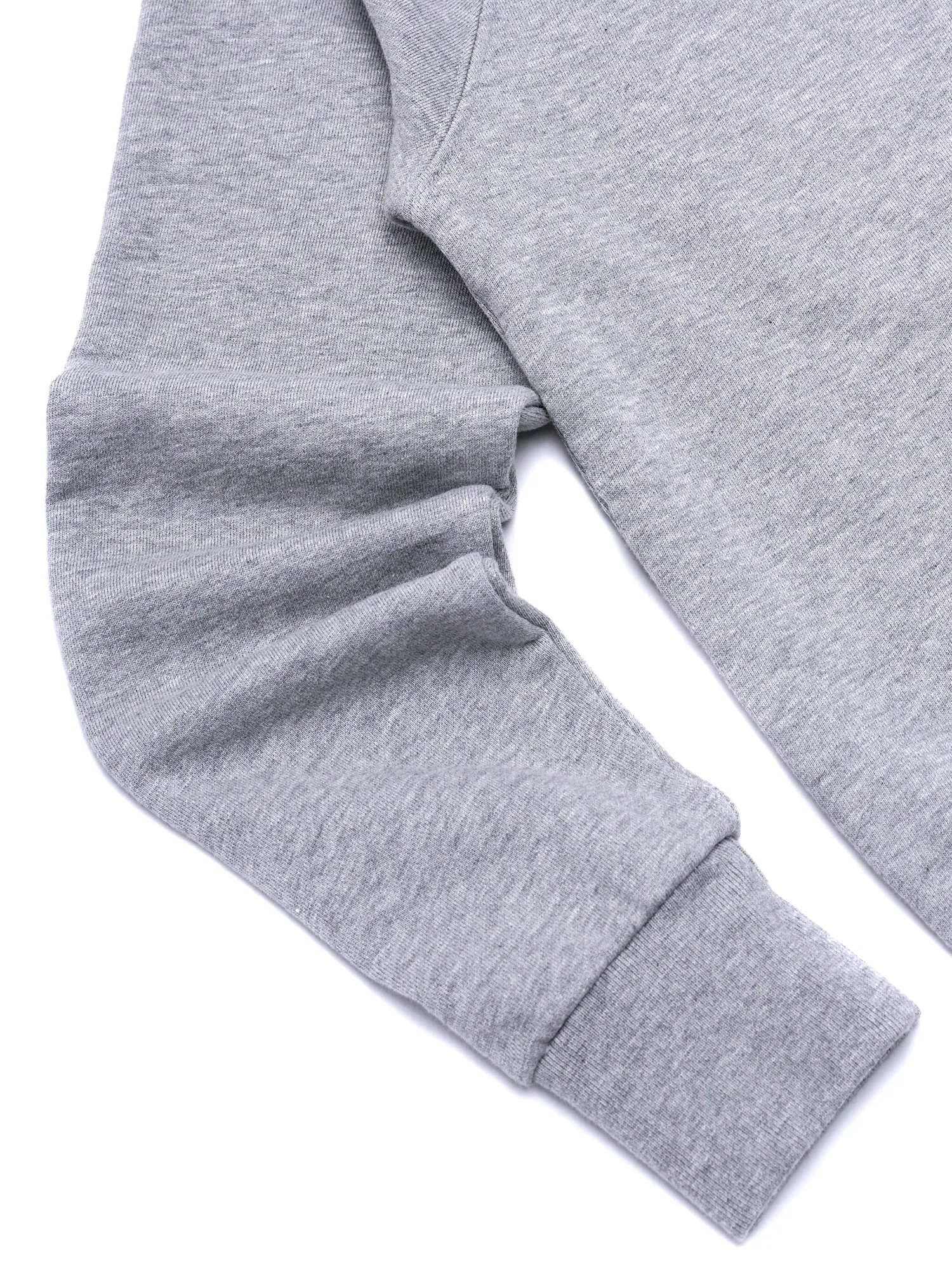 M_SWEATSHIRT FOX HEAD PATCH_GREY MELANGE