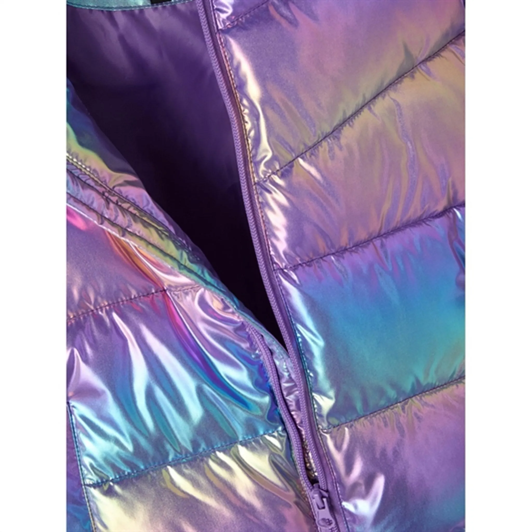 Name it Amethyst Orchid Molina Shiny Puffer Jacket