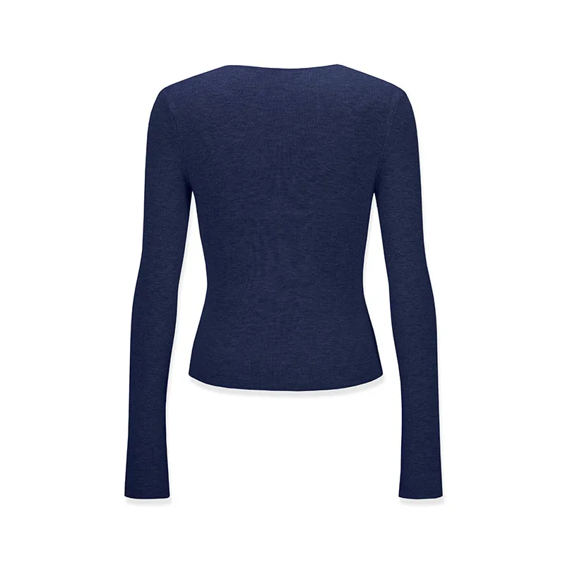 Nightfall Knitted Contrasting Colors Shirt