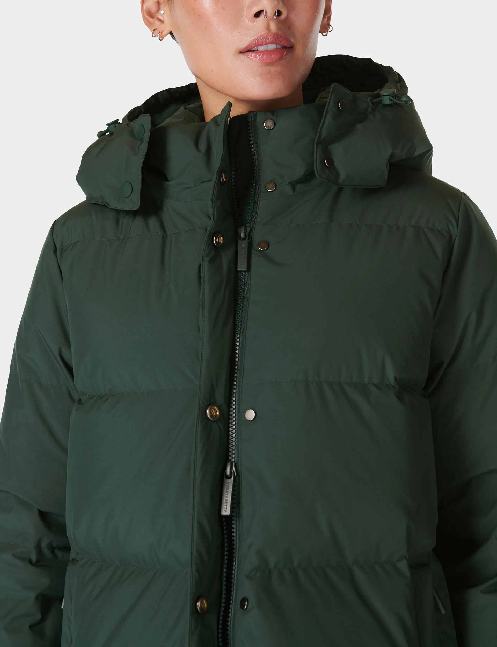 Nimbus Mid Puffer - Trek Green