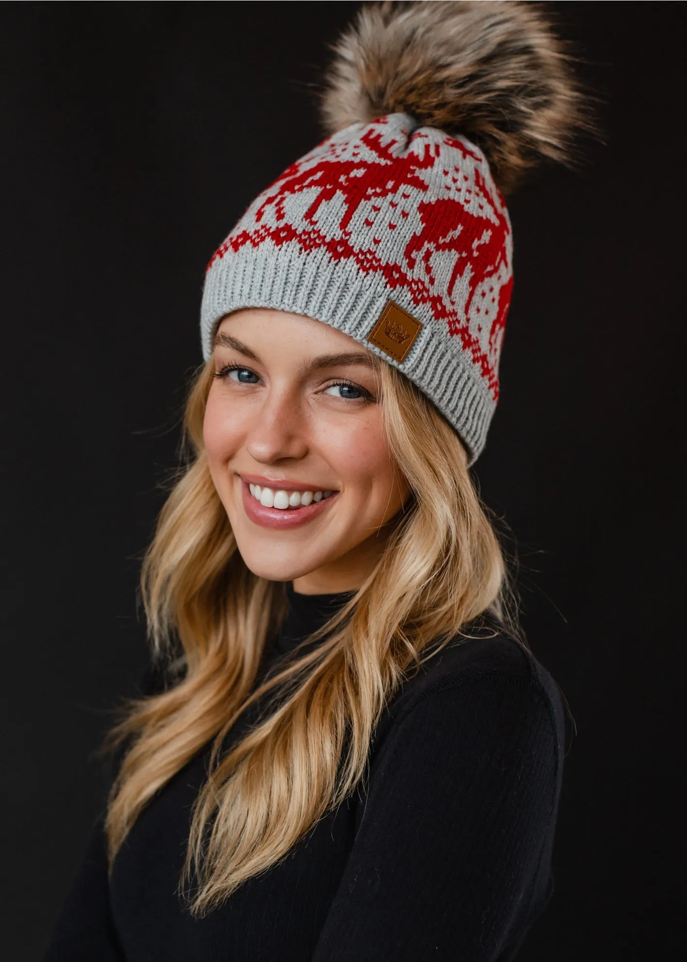 Nordic Pom Pom Beanie