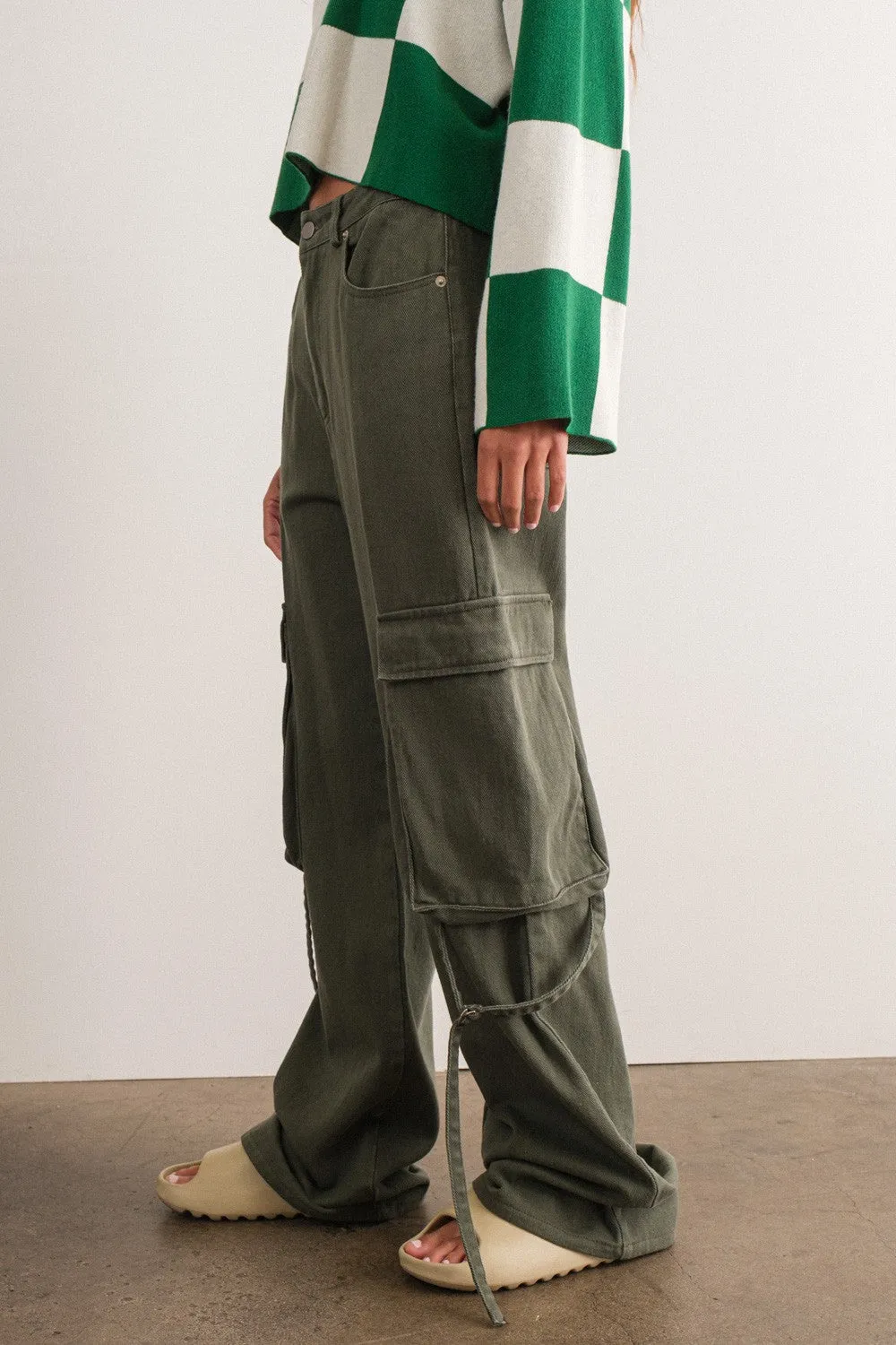 Olive Cargo Pants