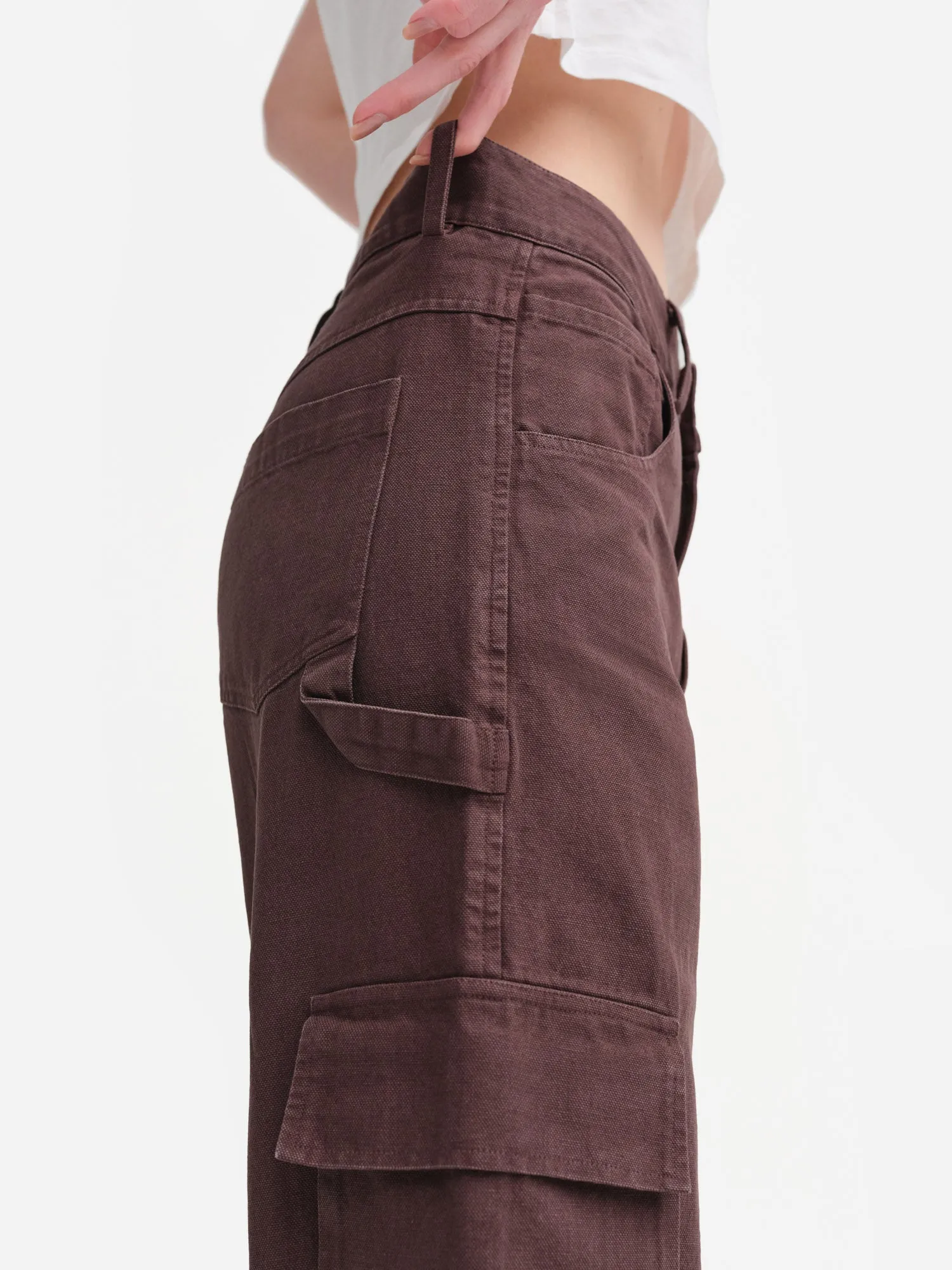 Organic Cotton Canvas Cargo Pant