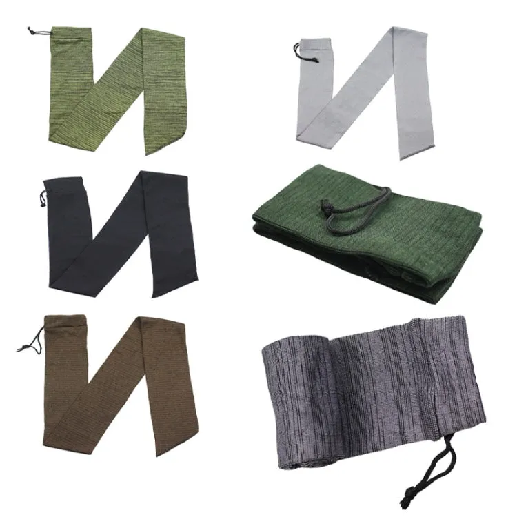 Outdoor Hunting Knit Dust Cover Storage Bag, Size: 140cm Green