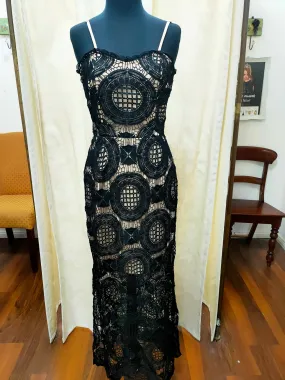 Outlet - Honey And Beau -Lucette Lace Maxi Dress - HM155004- Last One