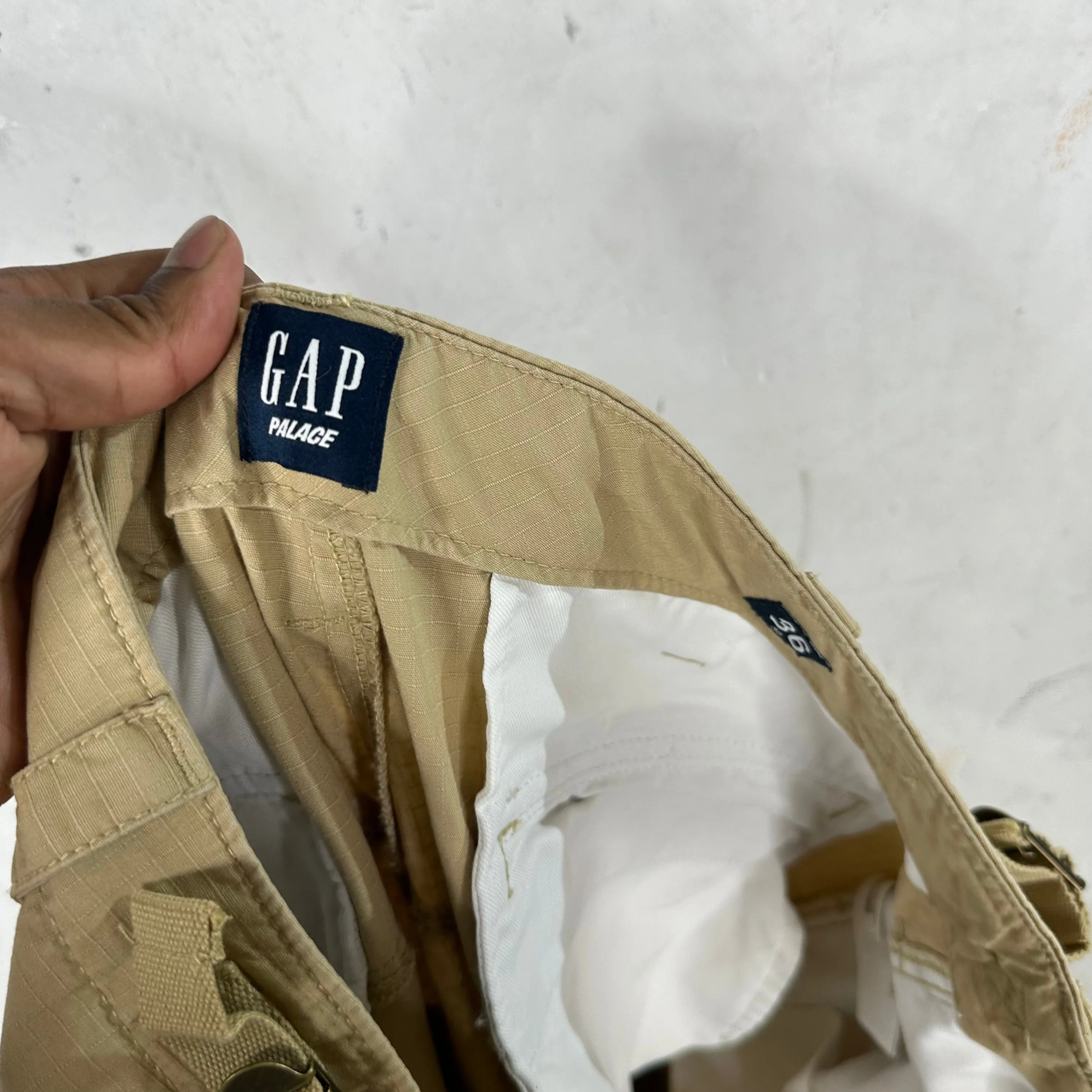 Palace x Gap Tan Ripstop Cargo Trousers