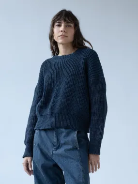 Perle Sweater in Darkest Indigo