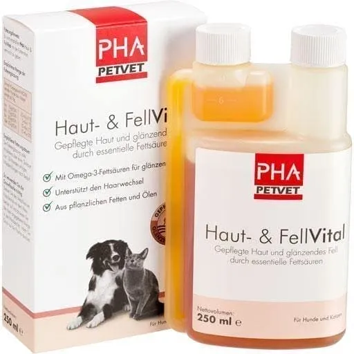 PHA dog skin conditions & FellVital for dogs and cats