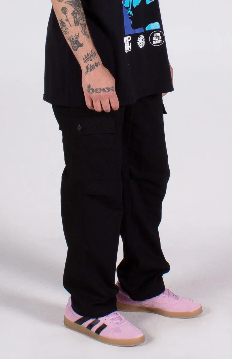 Philip Ripstop Cargo Pant | Black