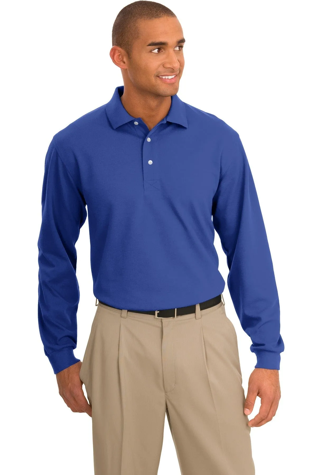 Port Authority®  Rapid Dry™ Long Sleeve Polo.  K455LS