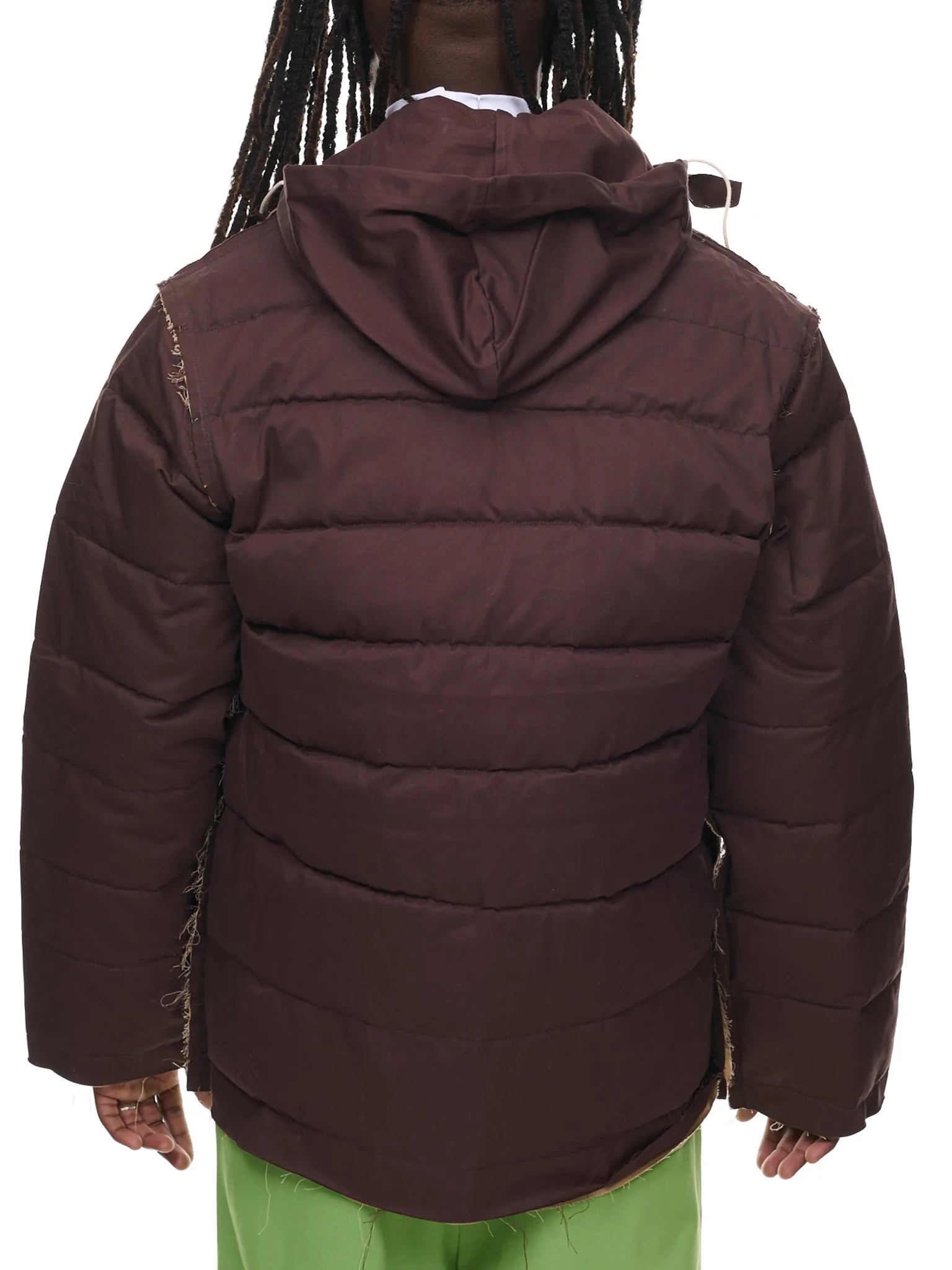 Puffer Jacket (14-10-08-01-BROWN-BEIGE)