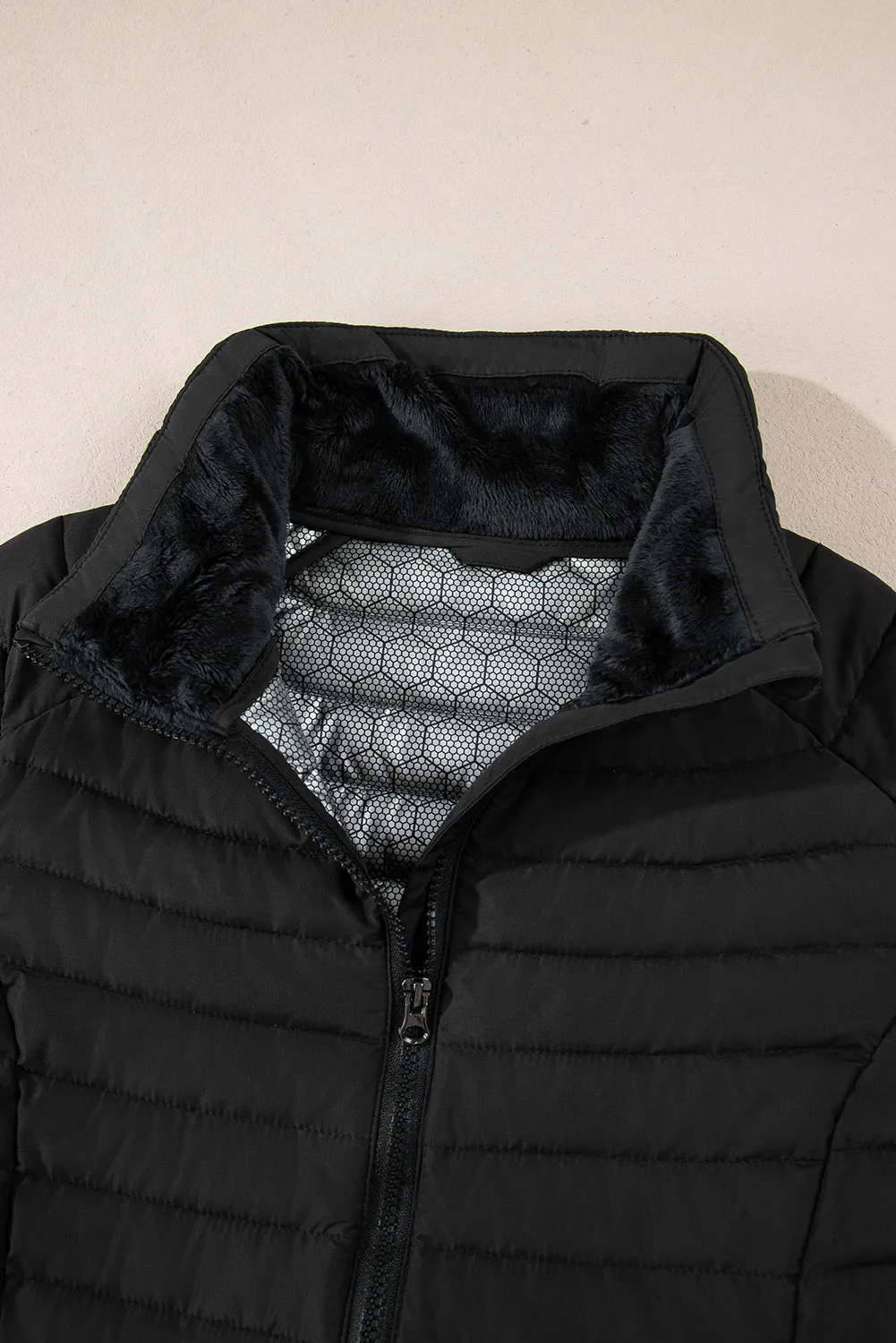 Quilted Zip-up Puffer Jacket: For When You Want to Stay Warm as Hell, Look Hot as Hell