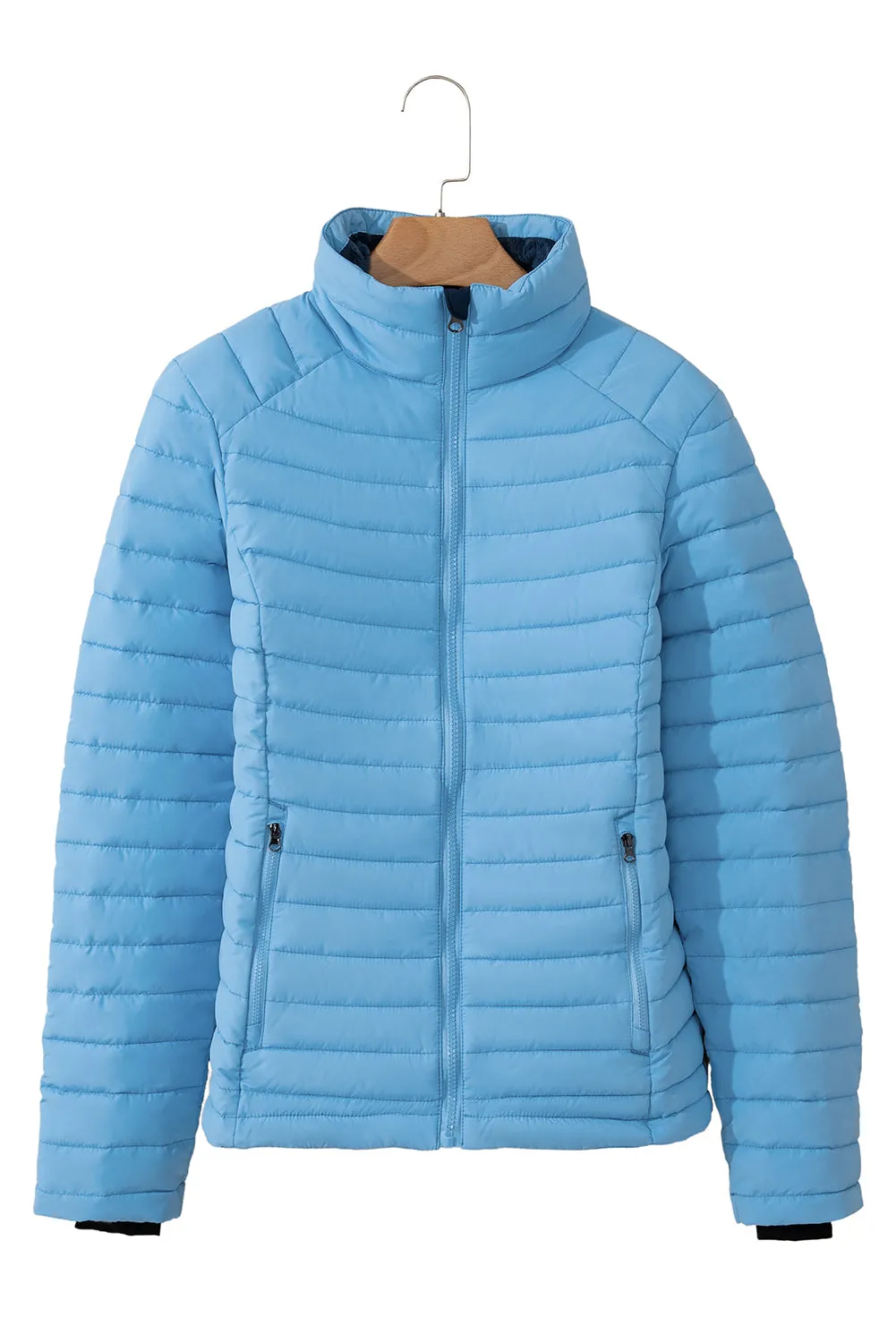 Quilted Zip-up Puffer Jacket: For When You Want to Stay Warm as Hell, Look Hot as Hell