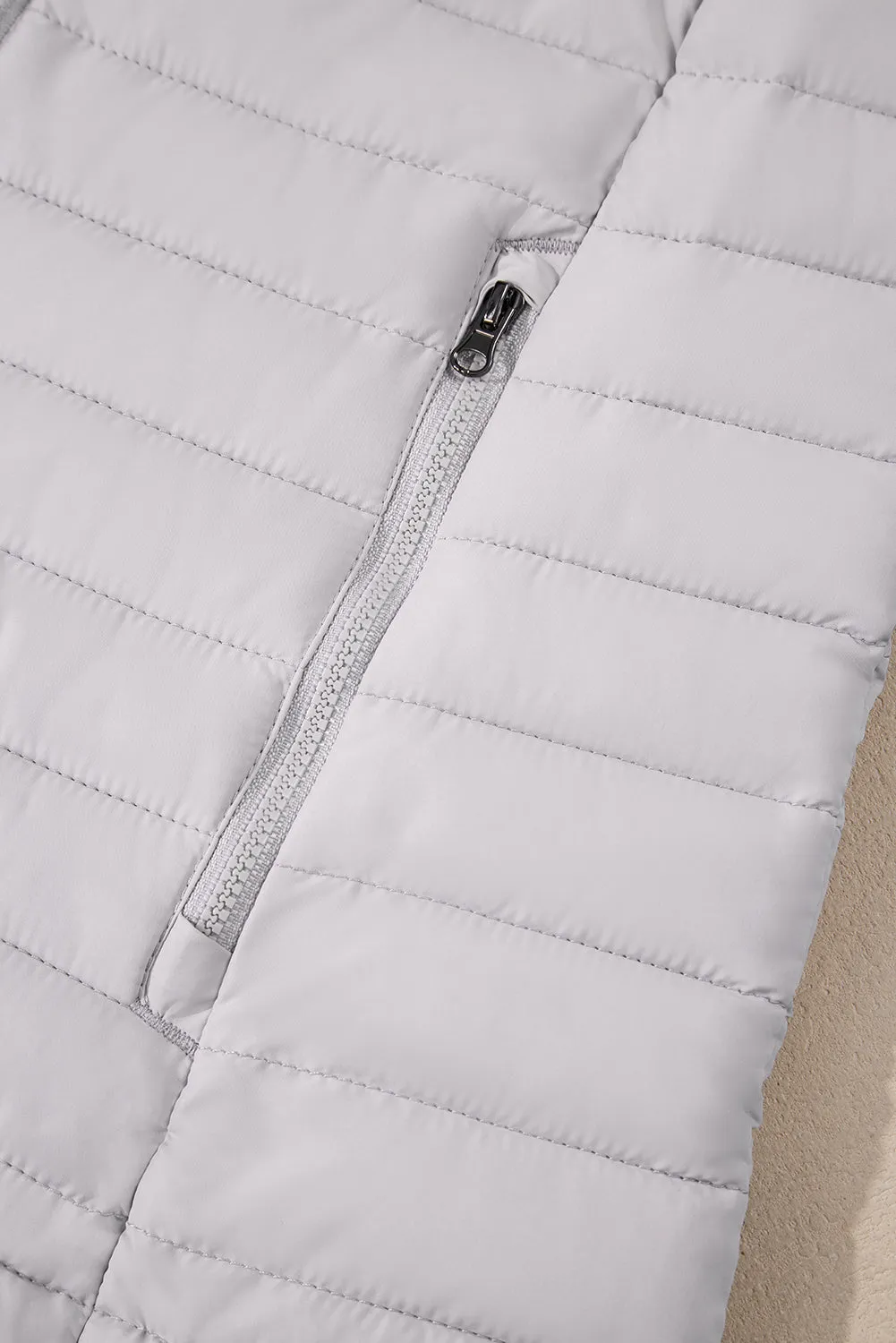 Quilted Zip-up Puffer Jacket: For When You Want to Stay Warm as Hell, Look Hot as Hell