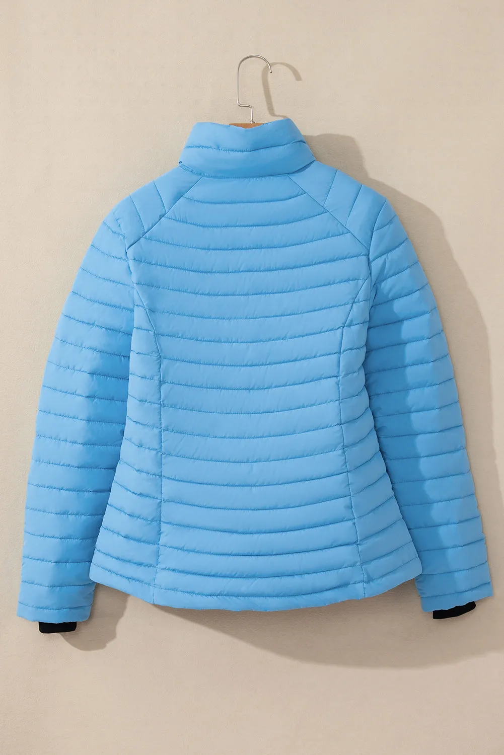 Quilted Zip-up Puffer Jacket: For When You Want to Stay Warm as Hell, Look Hot as Hell