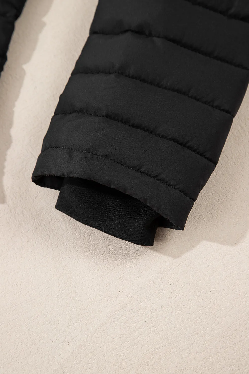 Quilted Zip-up Puffer Jacket: For When You Want to Stay Warm as Hell, Look Hot as Hell