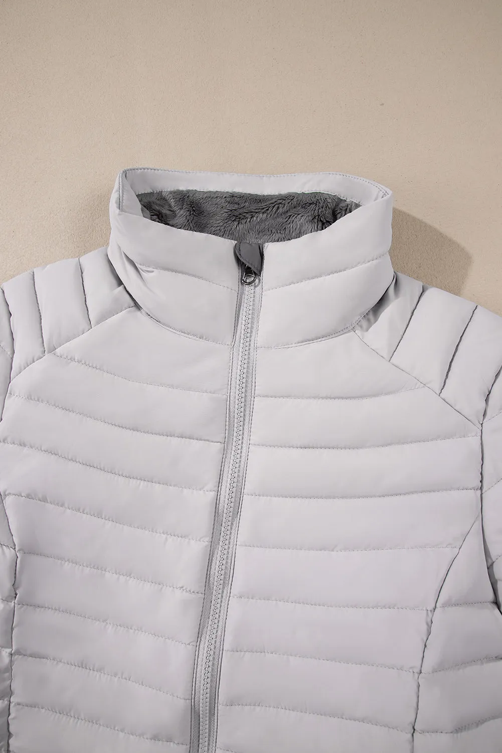 Quilted Zip-up Puffer Jacket: For When You Want to Stay Warm as Hell, Look Hot as Hell