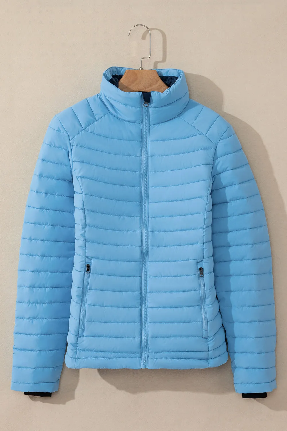 Quilted Zip-up Puffer Jacket: For When You Want to Stay Warm as Hell, Look Hot as Hell