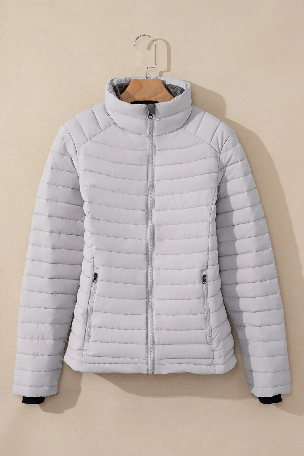 Quilted Zip-up Puffer Jacket: For When You Want to Stay Warm as Hell, Look Hot as Hell