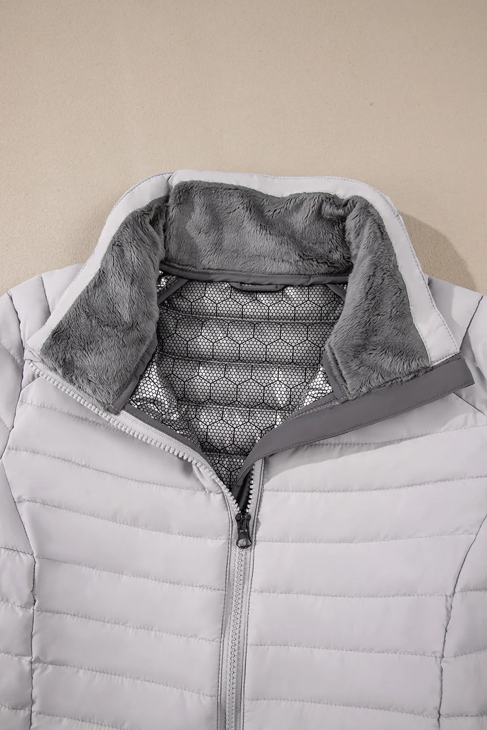 Quilted Zip-up Puffer Jacket: For When You Want to Stay Warm as Hell, Look Hot as Hell