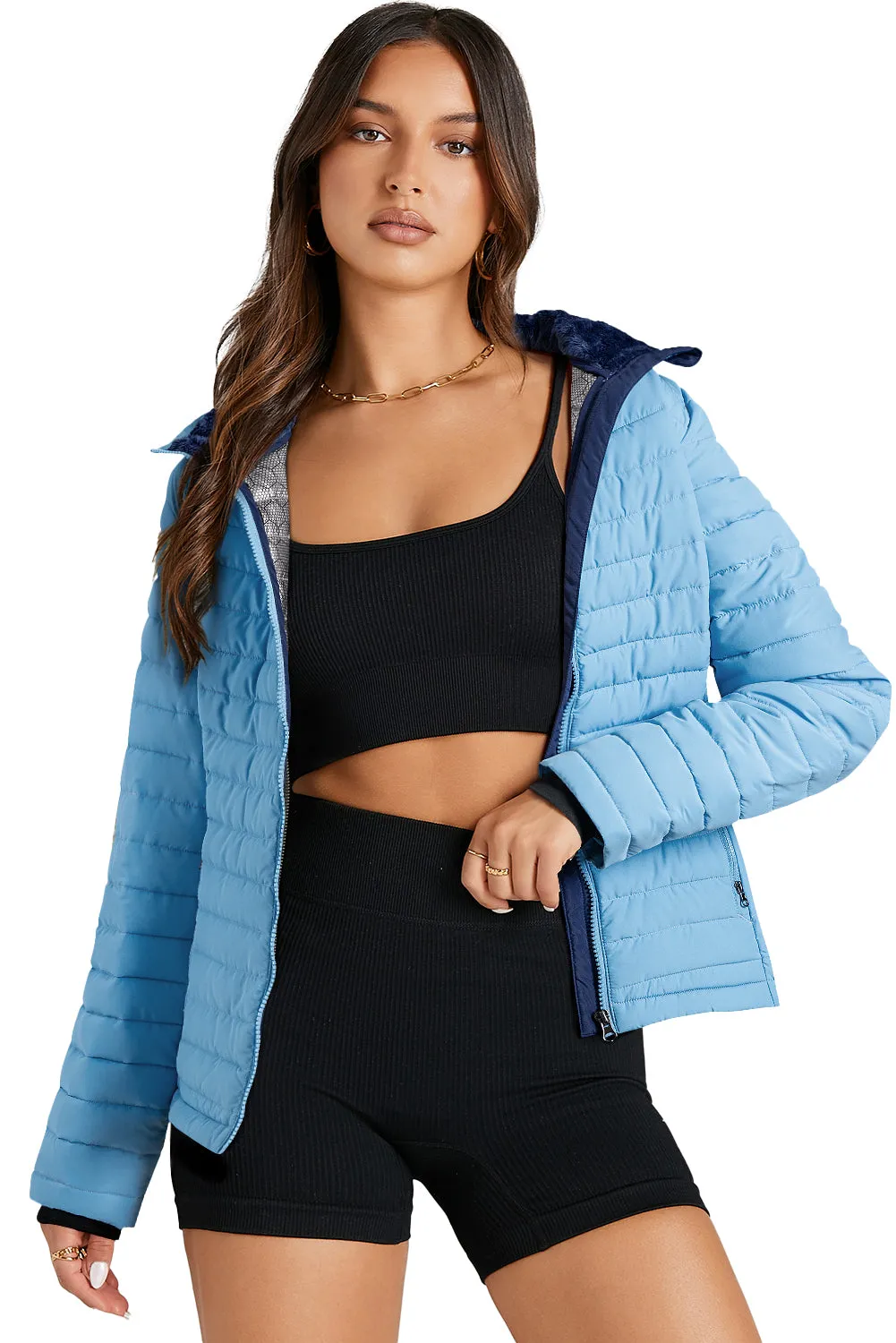 Quilted Zip-up Puffer Jacket: For When You Want to Stay Warm as Hell, Look Hot as Hell