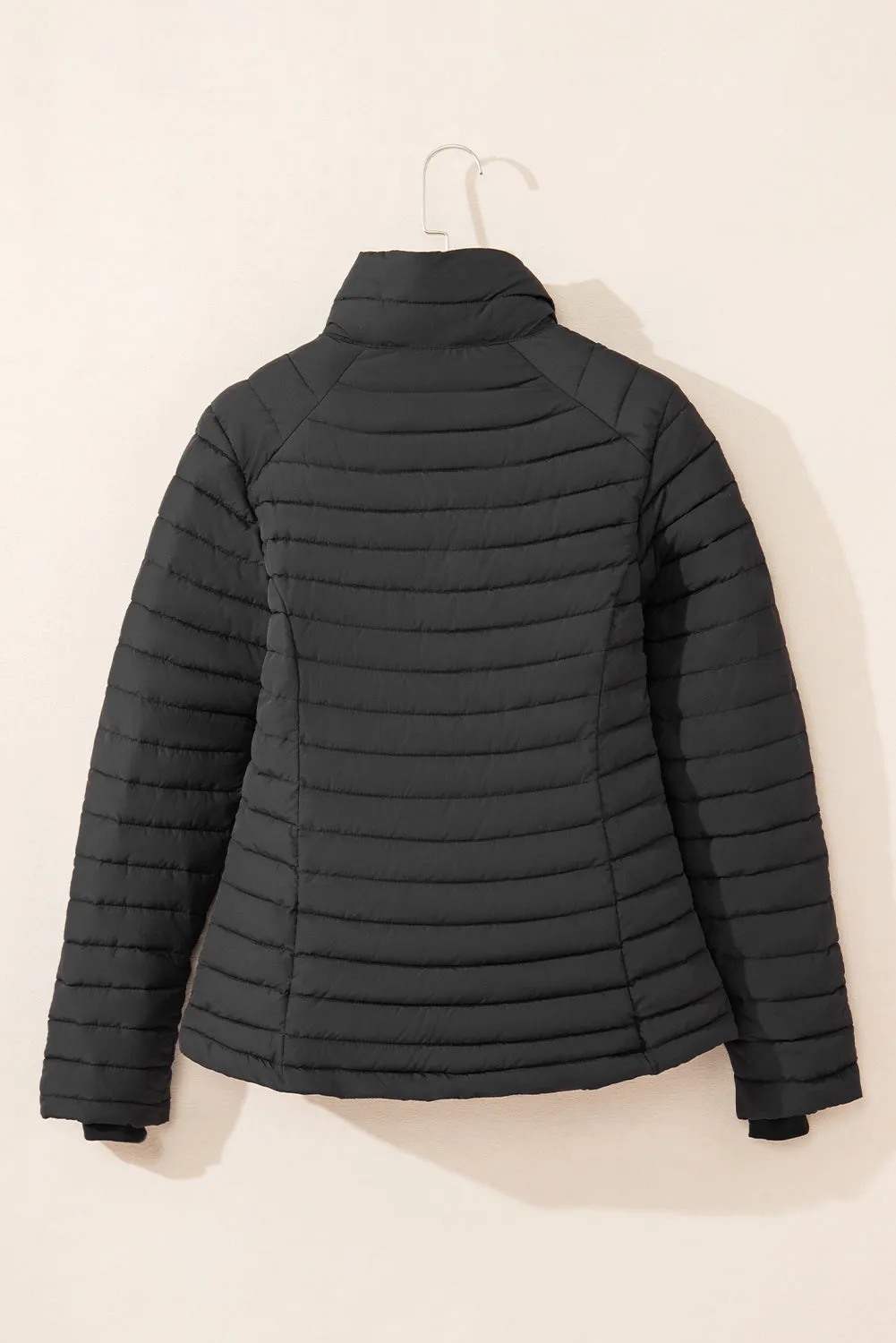 Quilted Zip-up Puffer Jacket: For When You Want to Stay Warm as Hell, Look Hot as Hell