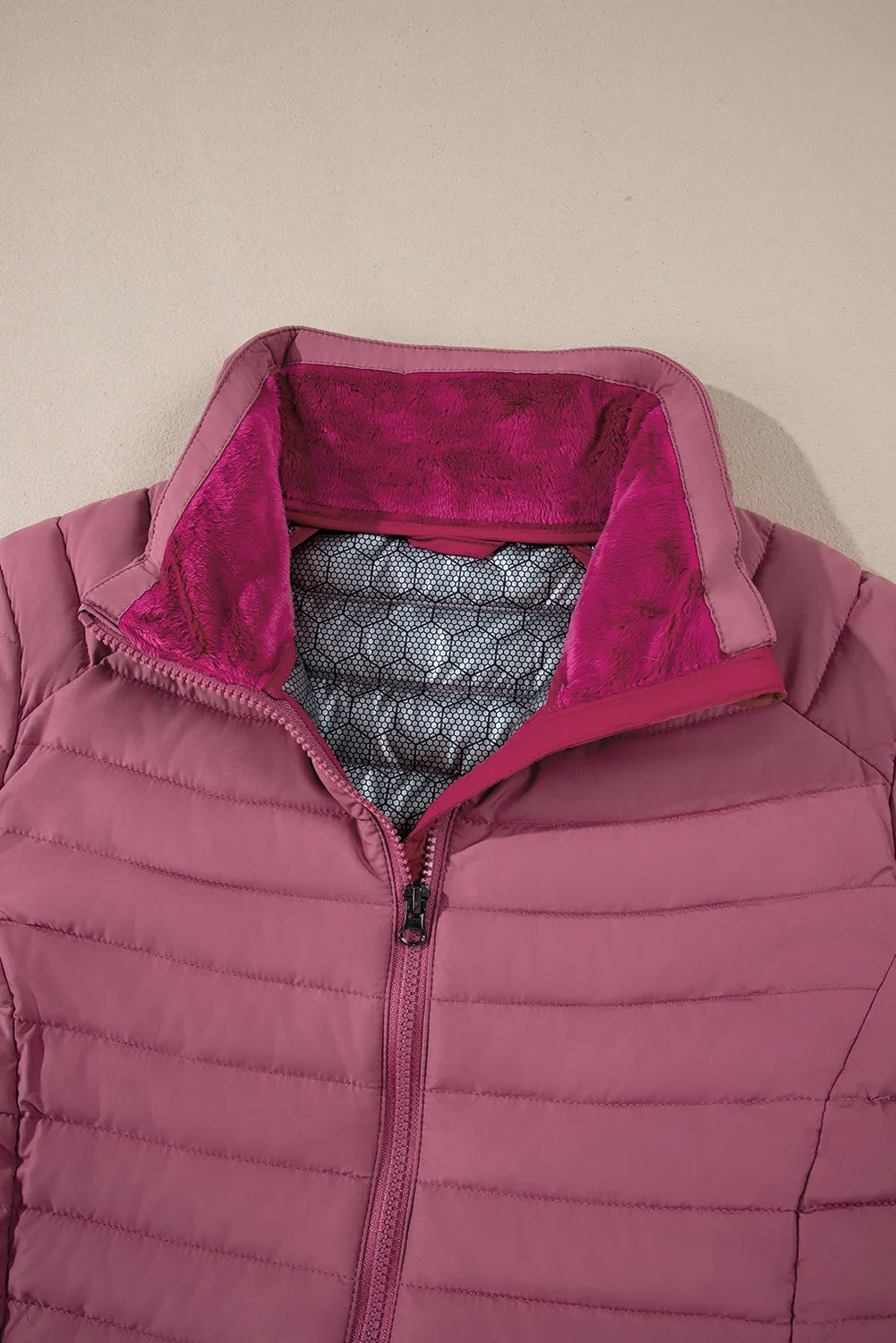 Quilted Zip-up Puffer Jacket: For When You Want to Stay Warm as Hell, Look Hot as Hell