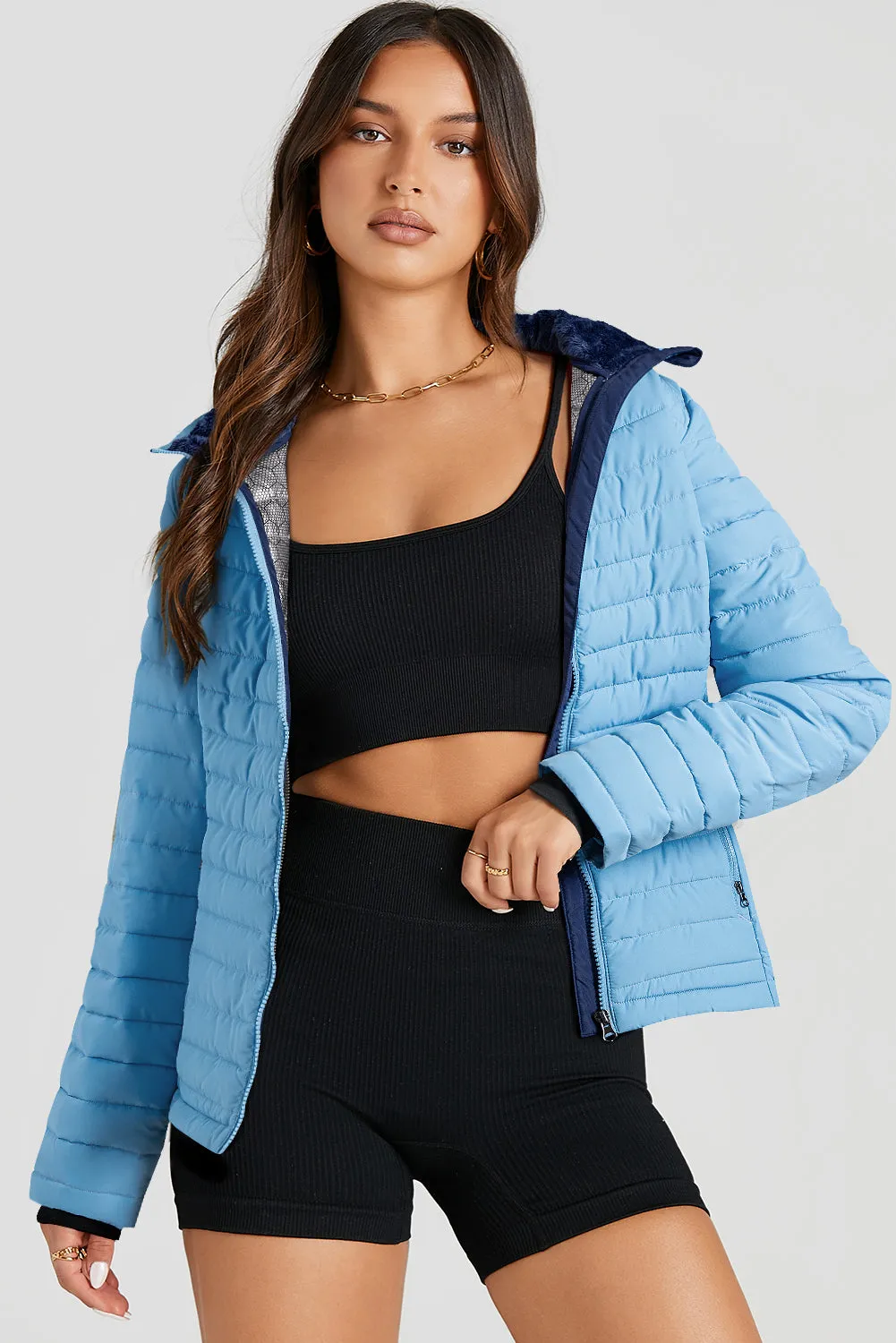 Quilted Zip-up Puffer Jacket: For When You Want to Stay Warm as Hell, Look Hot as Hell