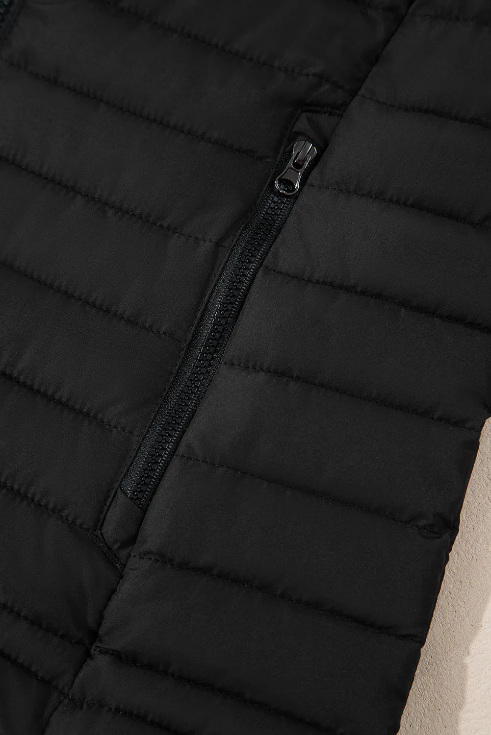 Quilted Zip-up Puffer Jacket: For When You Want to Stay Warm as Hell, Look Hot as Hell