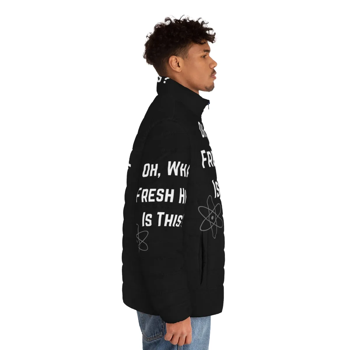 "Fresh Hell Theory" Big Bang Theory Puffer Jacket