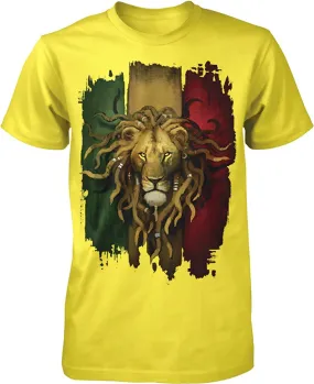 Rastafarian Lion Men's T-Shirt