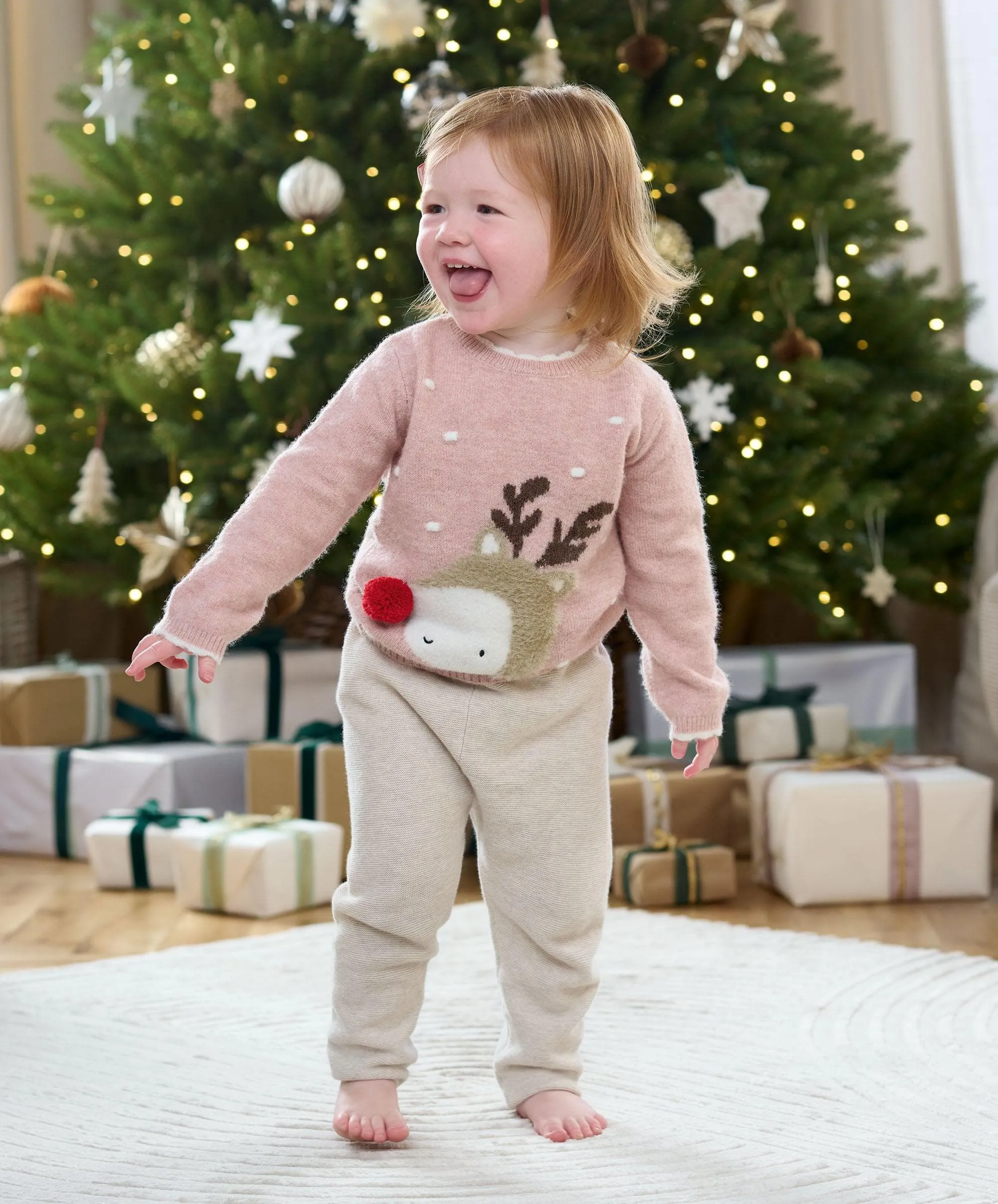 Reindeer Christmas Jumper