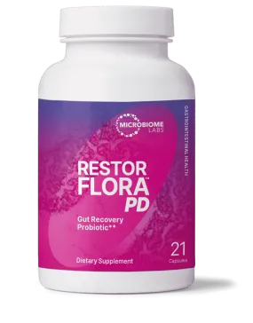 RestorFlora PD | Gut Recovery Probiotic - 21 Capsules