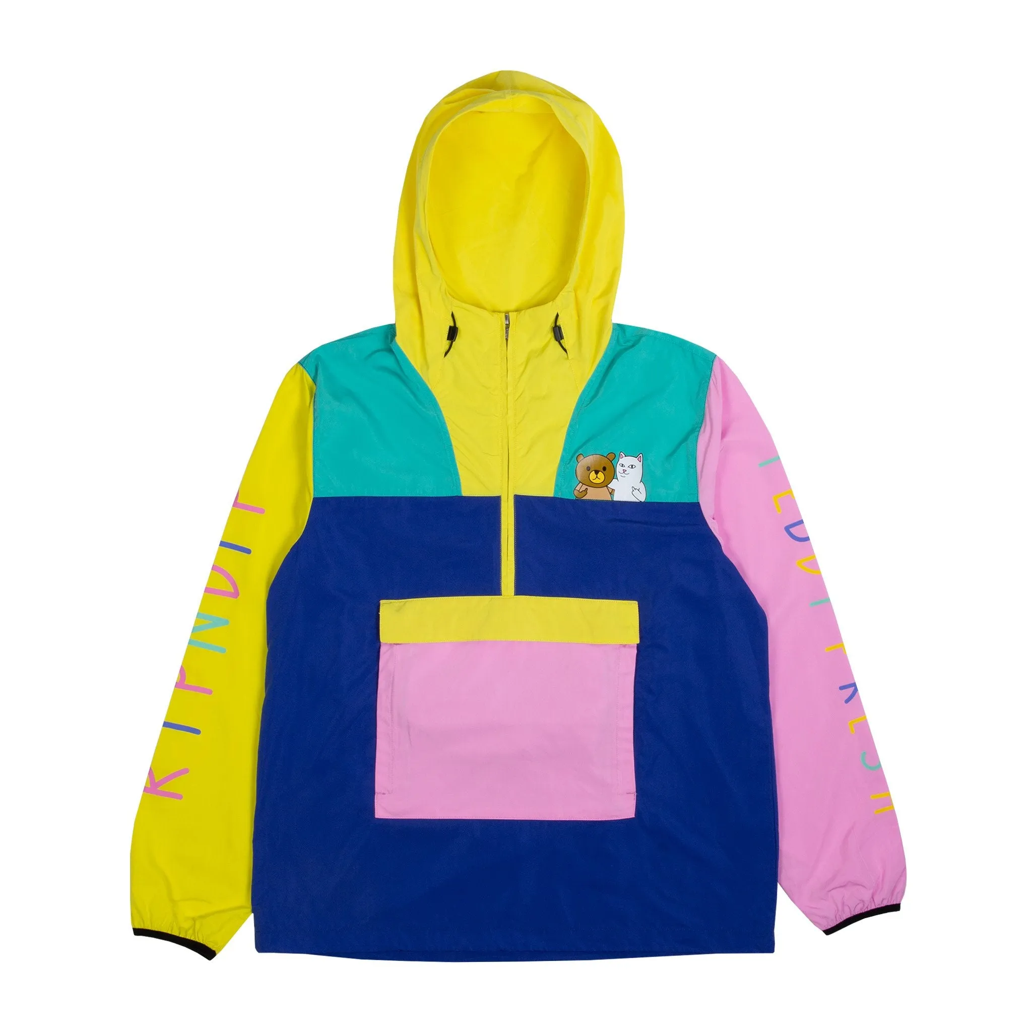 Ripndip Teddy Fresh Packable Anorak Jacket (Multi)