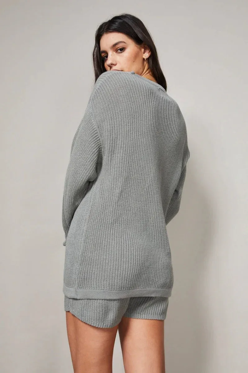 Ruby Crew Knit, Rosemary