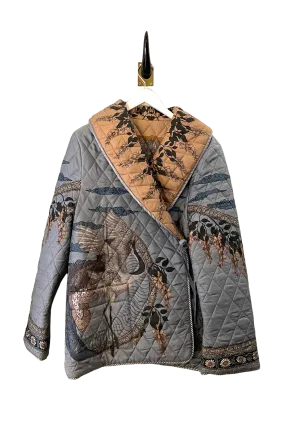 Sabina Savage "The Song Deer" Quilted Jacket Coal