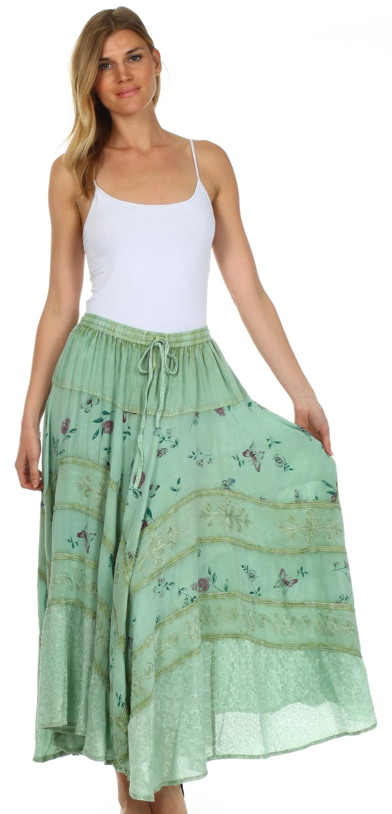 Sakkas Moon Dance Gypsy Boho Skirt